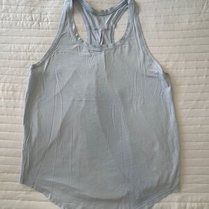 lululemon athletica Light Gray Tank Top